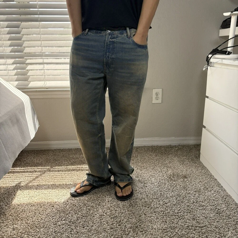Zara Strait leg Mud Wash Men’s jeans  Size 36